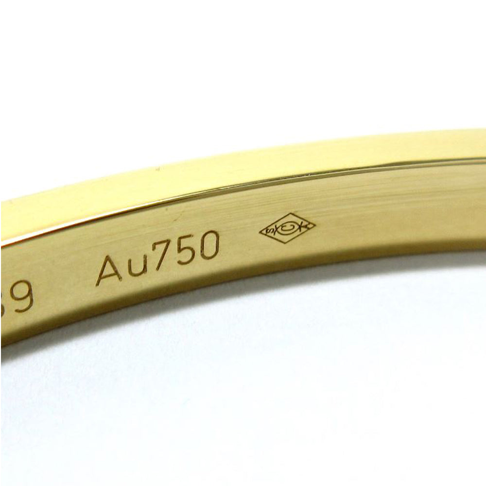 CARTIER Love Bracelet SM Bangle 18K Yellow Gold RES54