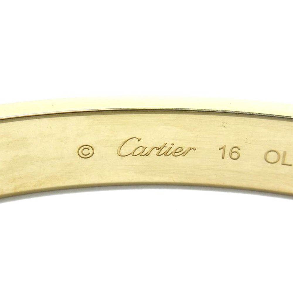 CARTIER Love-Armband Armreif 18K Gelbgold RES55