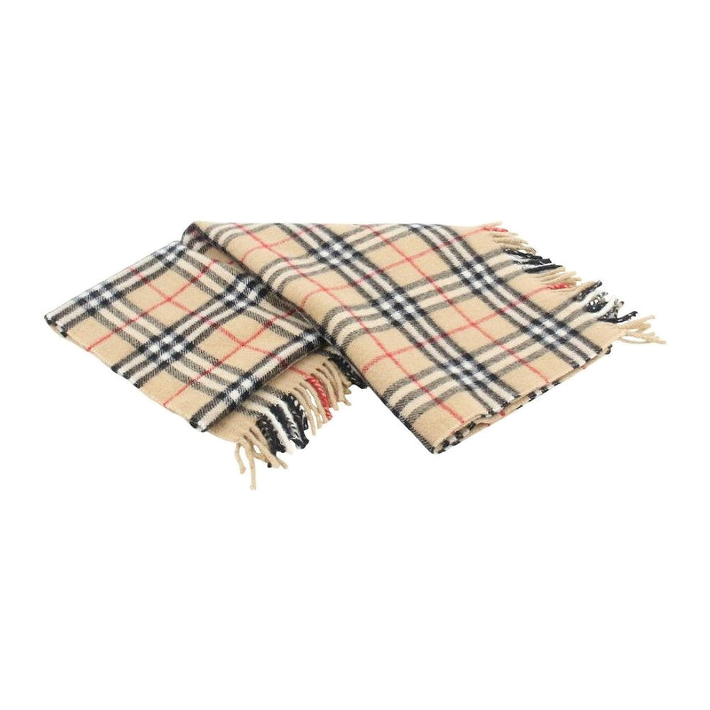 BURBERRY Nova Check Wool Scarf LHQ2359