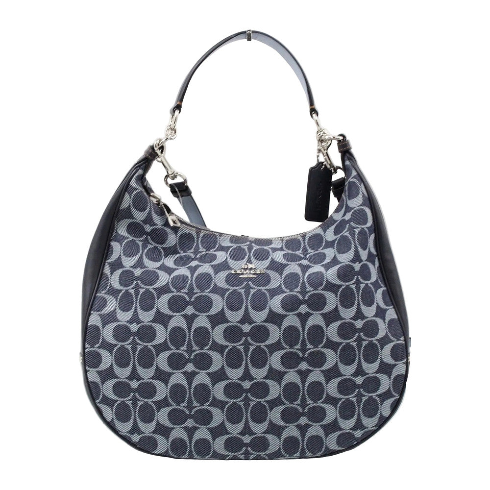 COACH Harley Signature Denim Shoulder Crossbody Bag LHQ2389