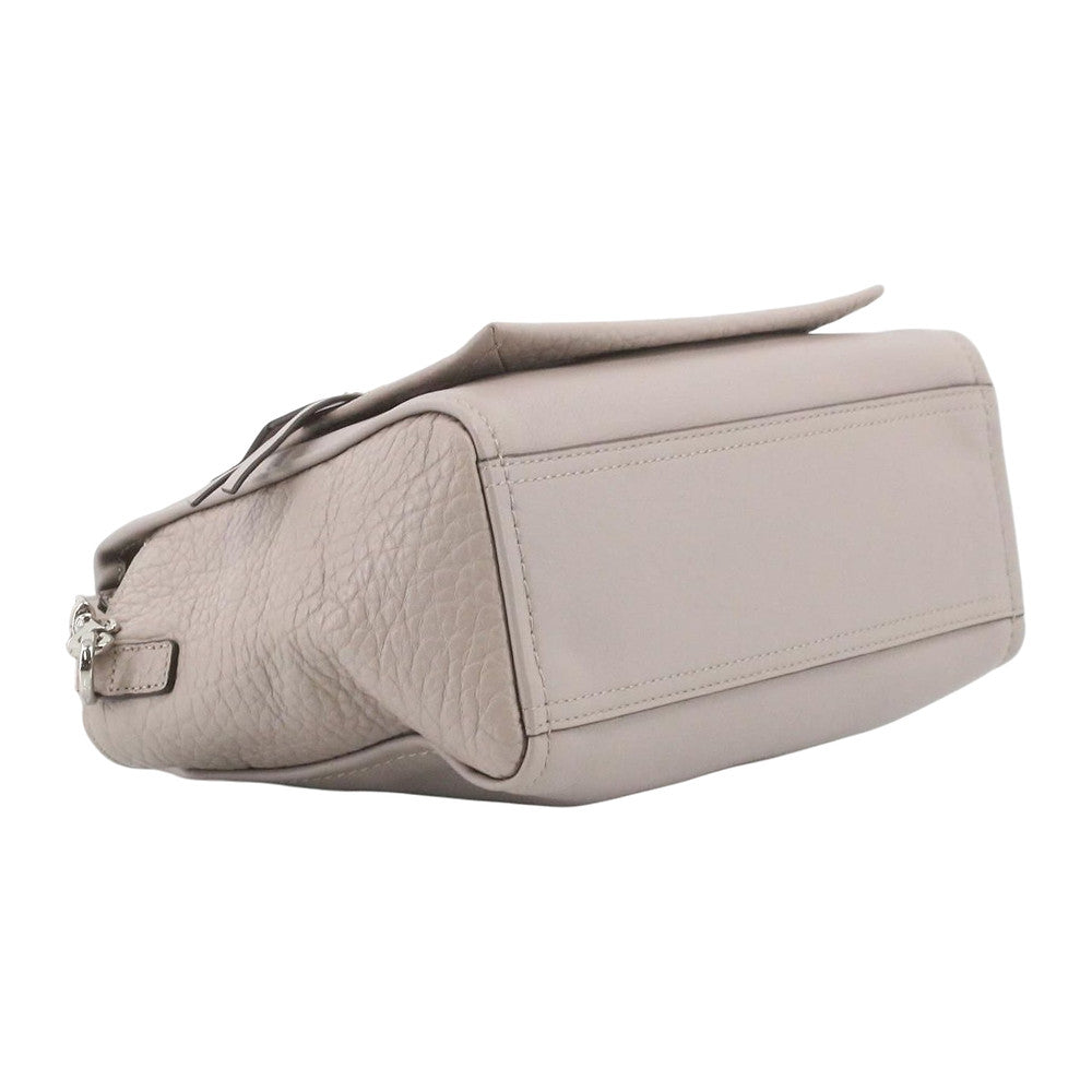 COACH Bleeker Mini Grey Leather Riley Carryall Tote Shoulder Bag LHQ2390