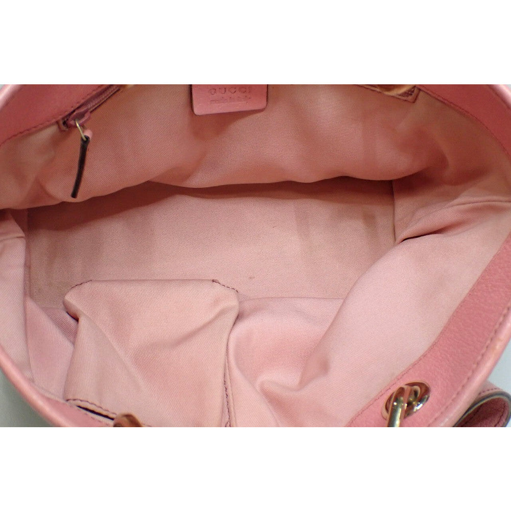 GUCCI GG Brown Canvas Tote Bag LHQ2421 - interior