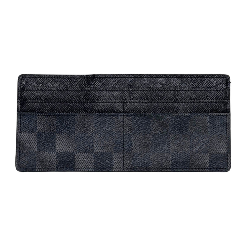 LOUIS VUITTON Damier Graphite Long Card Holder LHQ2426