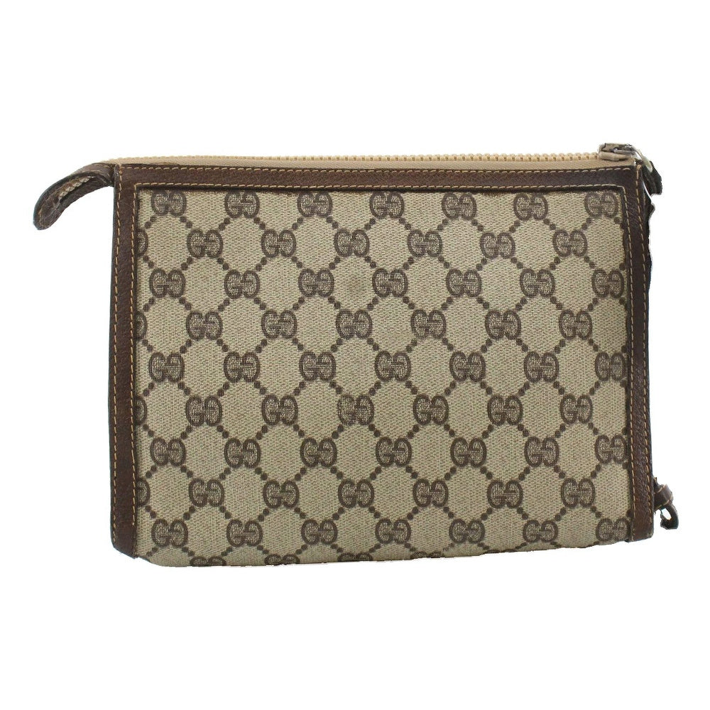 GUCCI GG Supreme Canvas Clutch Pouch LHQ2490