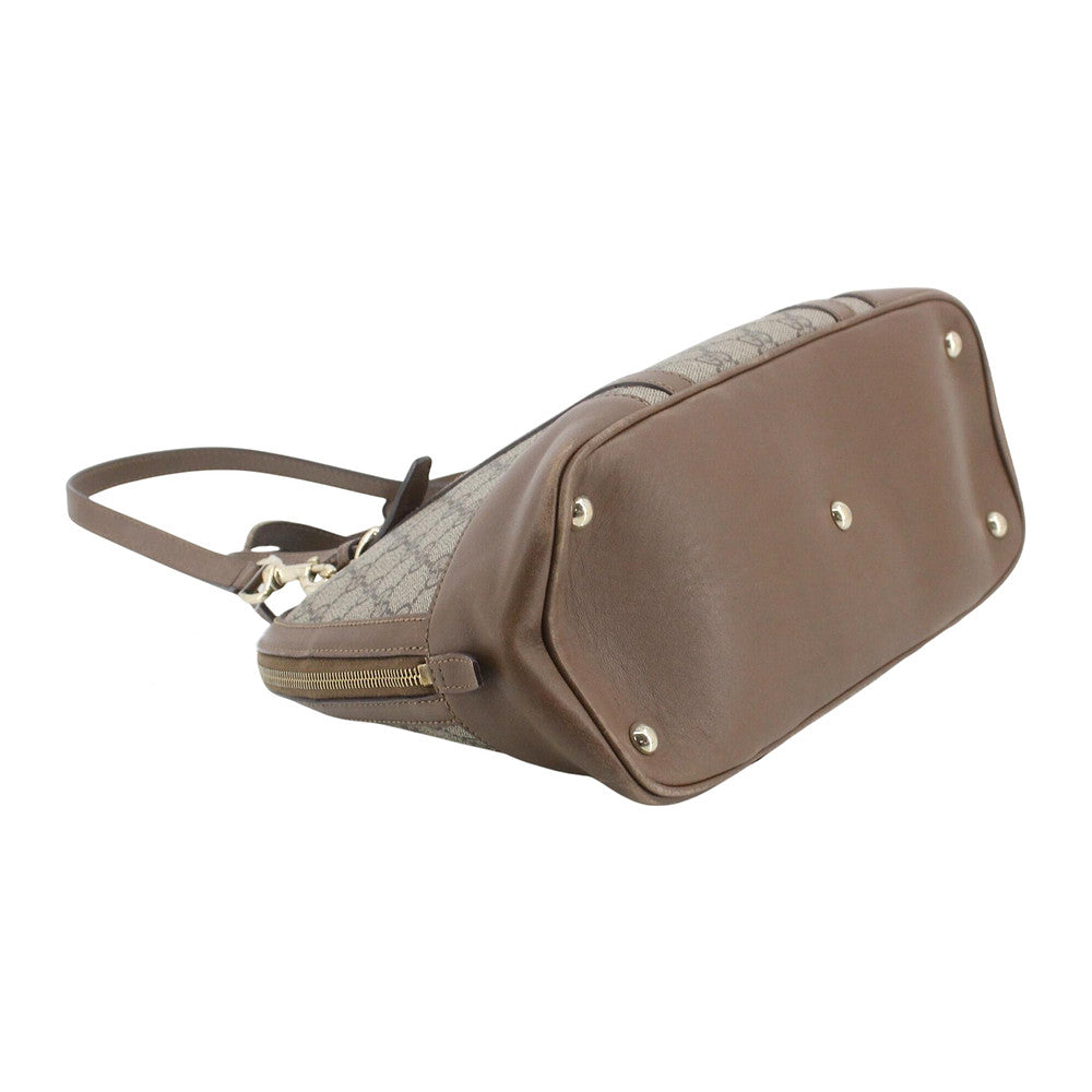 GUCCI GG Supreme Canvas Dome 2 Way Handbag LHQ2508