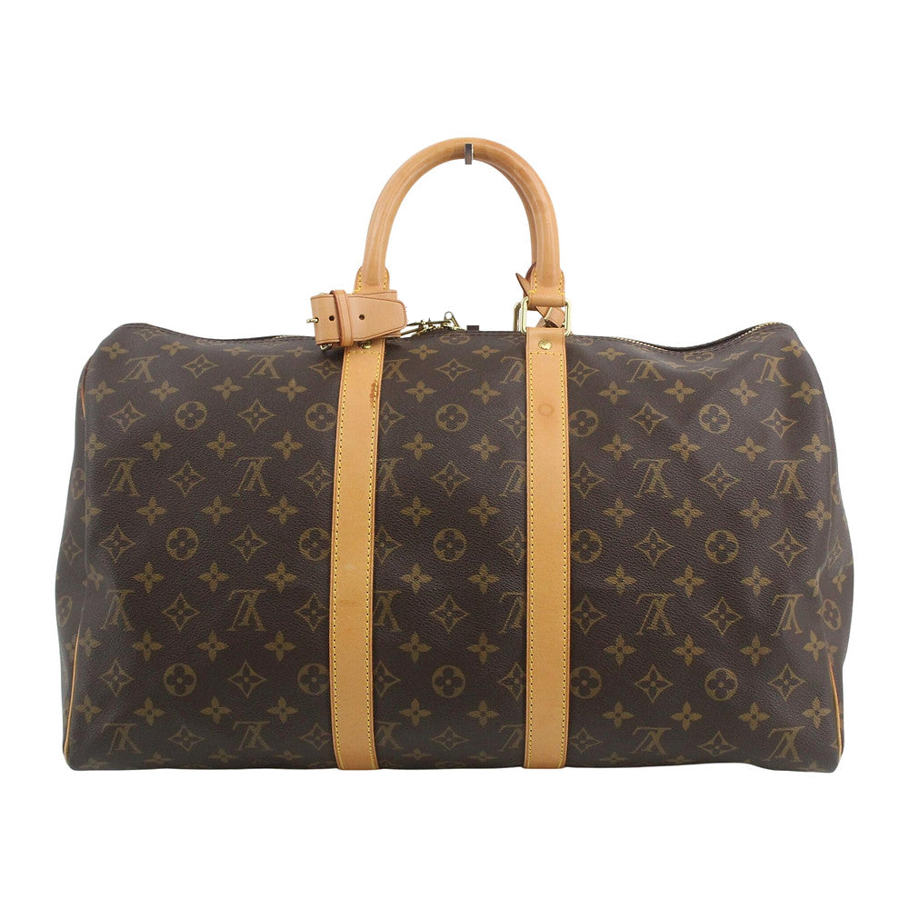 LOUIS VUITTON Monogram Keepall 45 Boston Bag LHQ2512