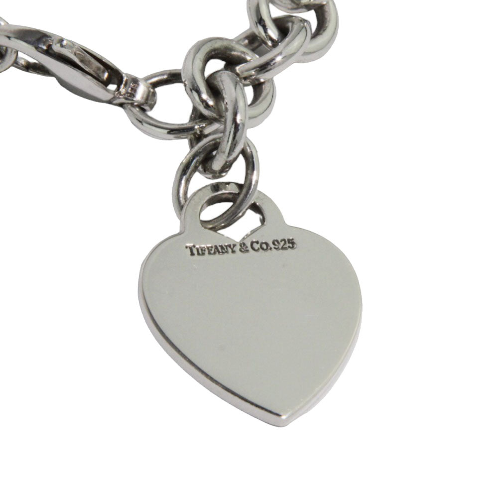 TIFFANY & Co. Heart Tag Silver Bracelet LHQ104